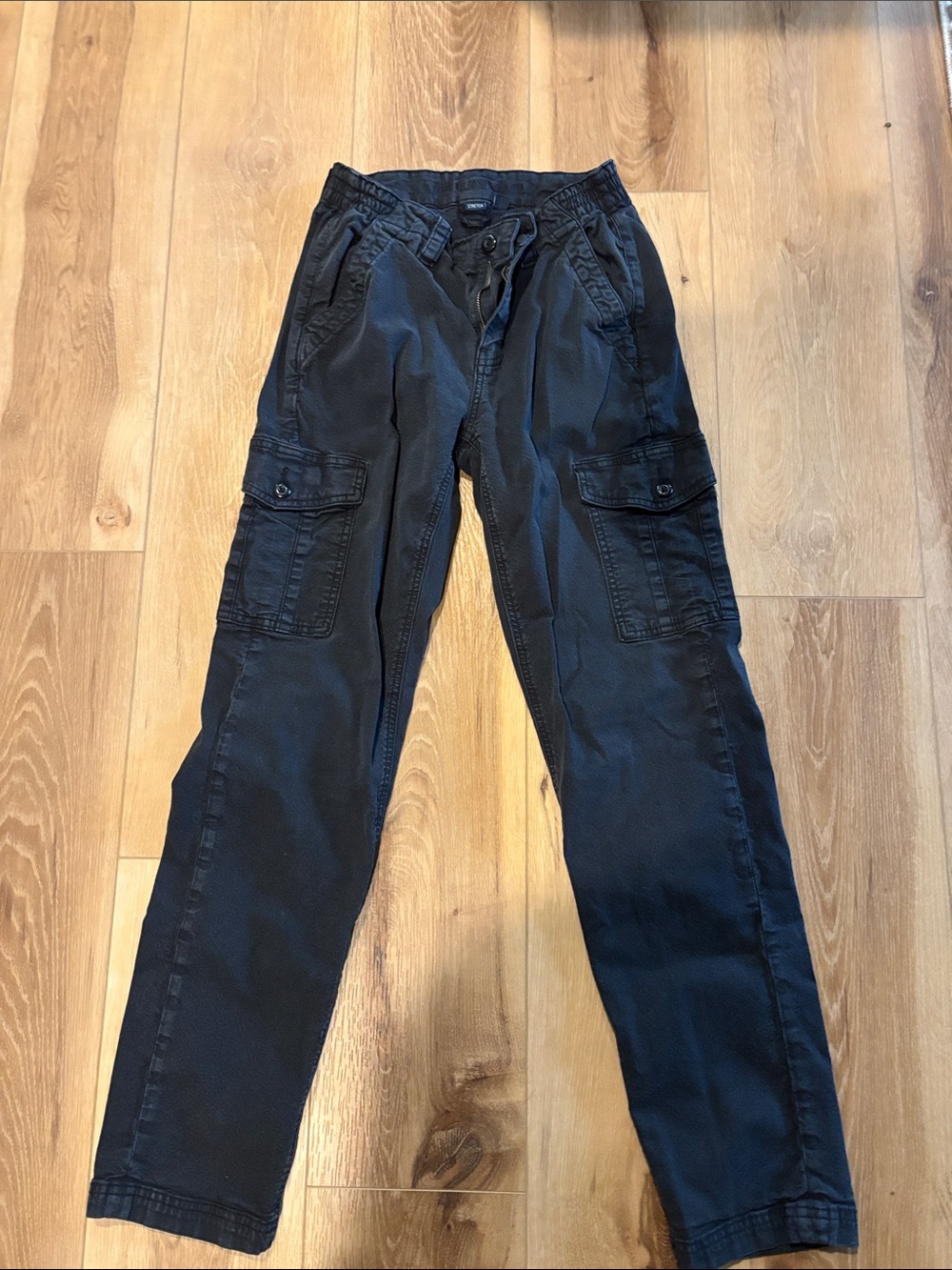 American Eagle Outfitters Black Cargo Pants